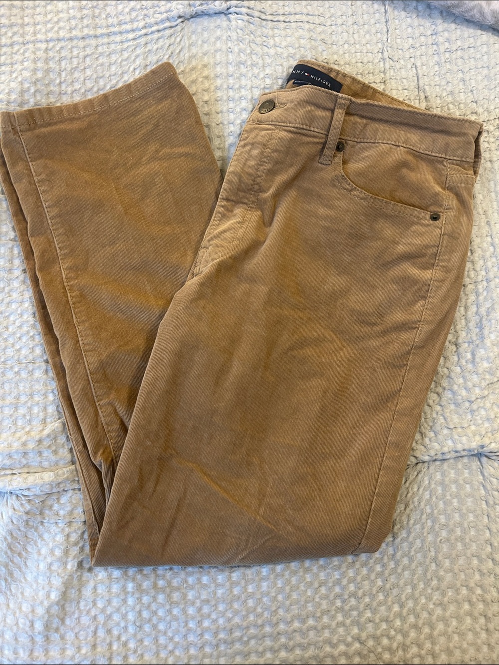 Tommy Hilfiger Corduroy Pants - Tan Brown